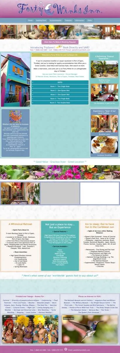 Forty Winks Inn - Hospitality & Booking Platform