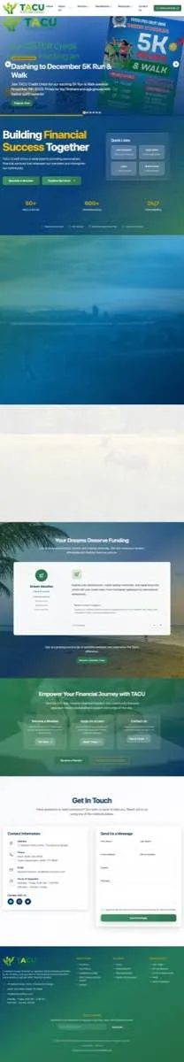 TACU Credit Union - Complete Digital Banking Platform