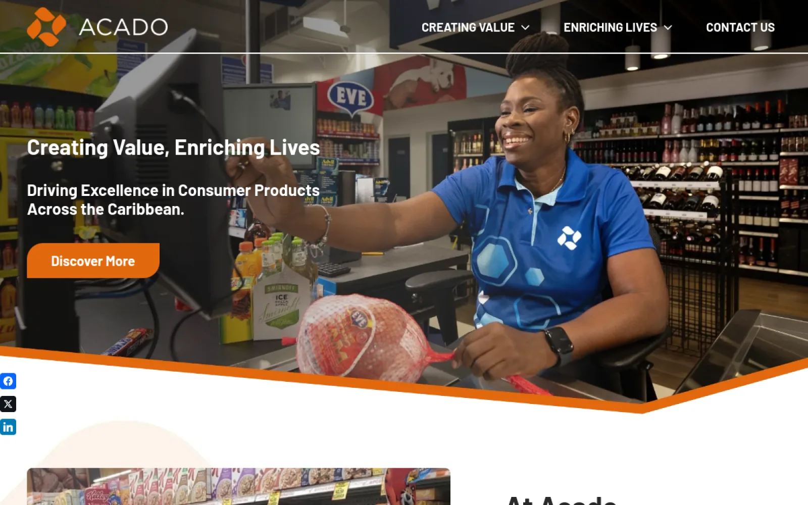 Acado Limited — Consumer goods · 30+ markets