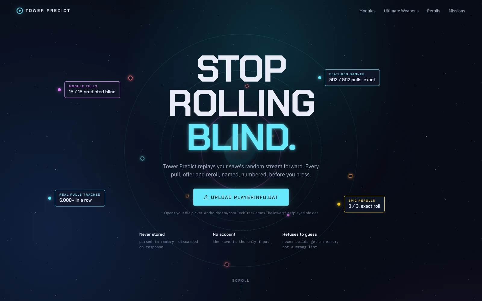 Tower Predict — Prediction API & web app · In-house